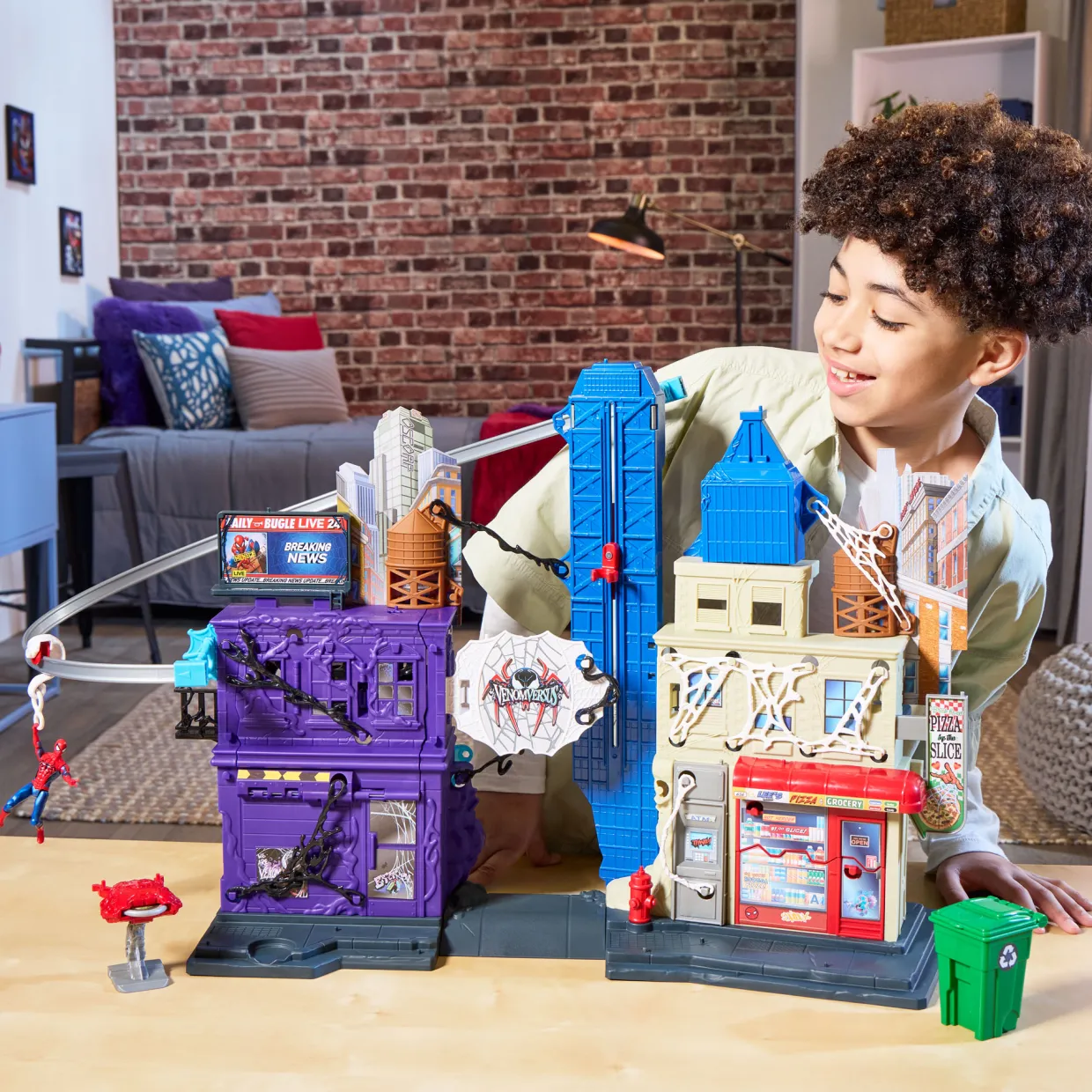 Web Slinging City Playset