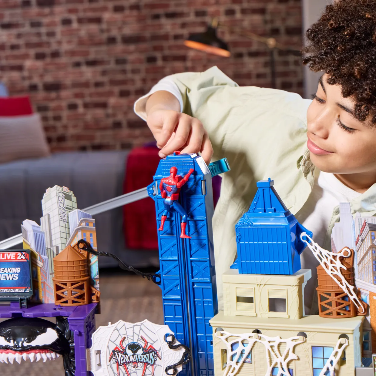 Web Slinging City Playset