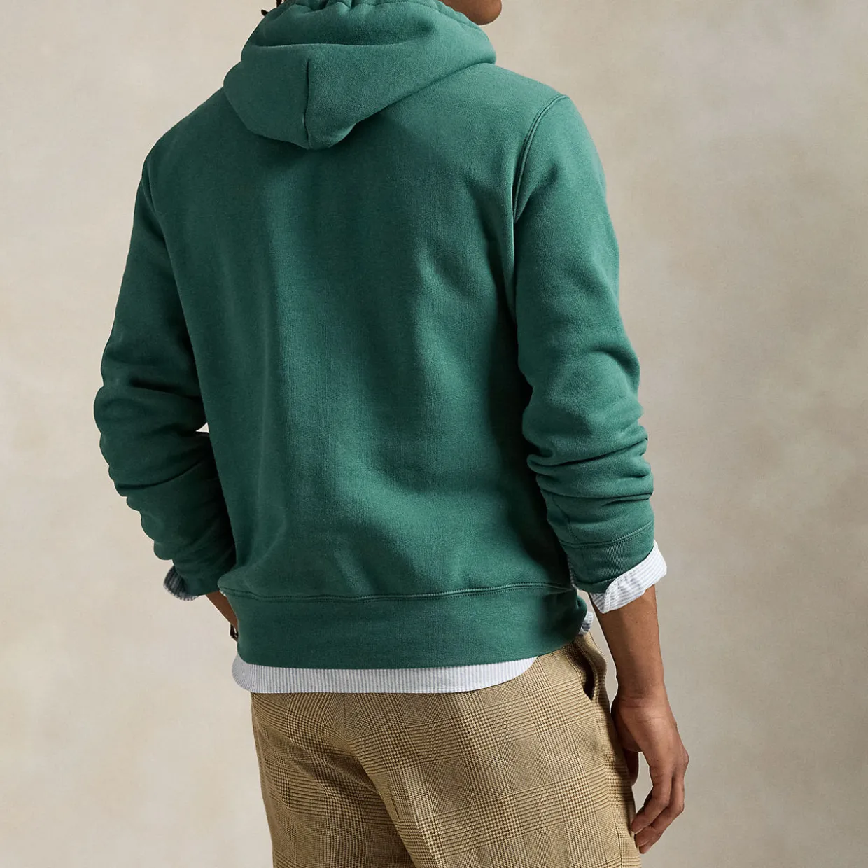 West Village Bear Logo Drawstring Hoodie