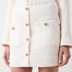 Whisper Tweed Mini Skirt