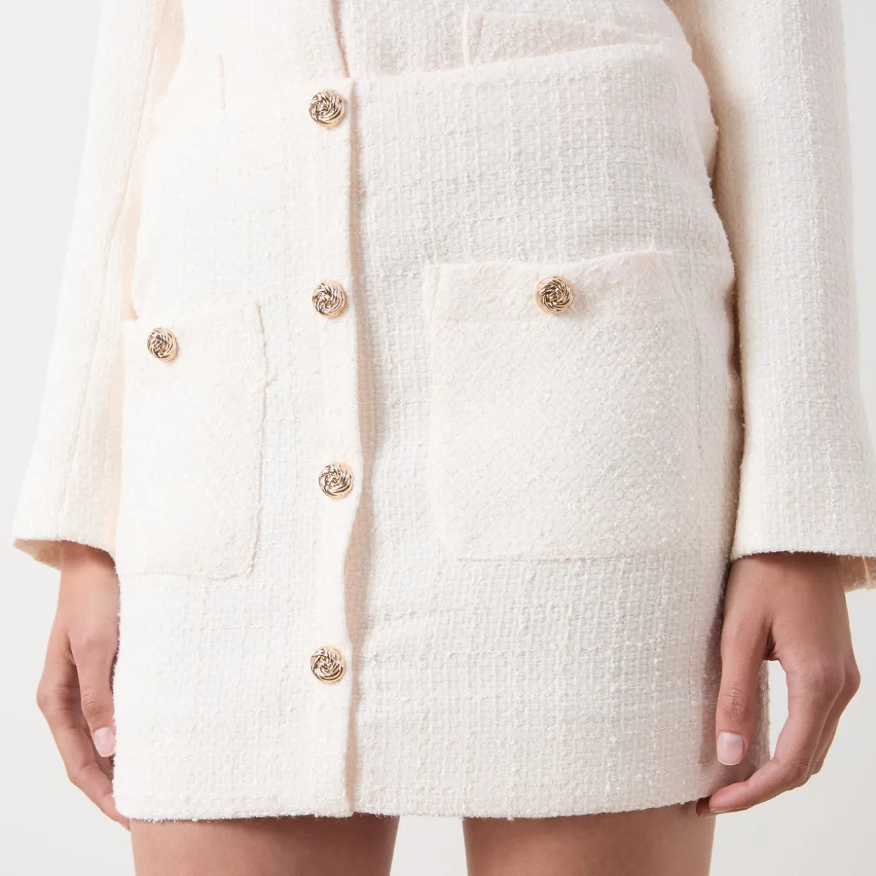 Whisper Tweed Mini Skirt