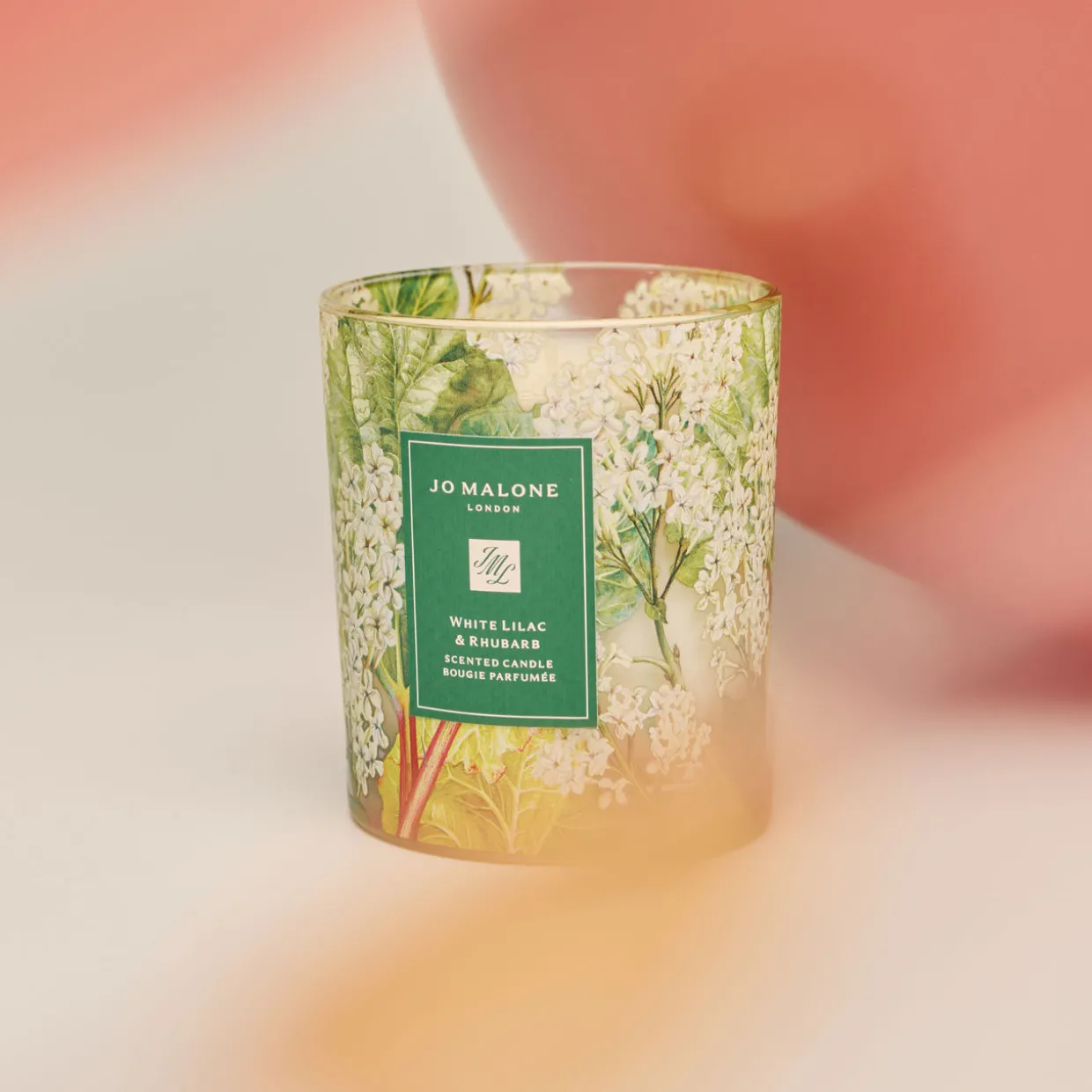 White Lilac & Rhubarb Charity Classic Candle