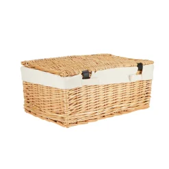 Wicker 18 Inch Hamper Basket