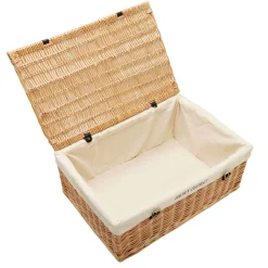 Wicker 24 Inch Hamper Basket