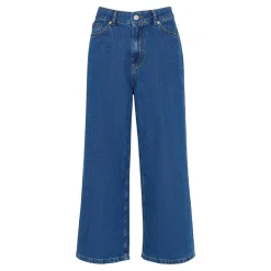 Wide Leg Cropped Jean