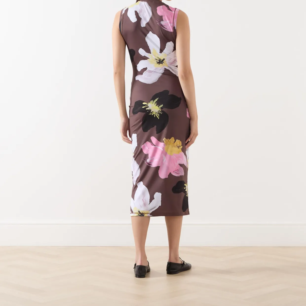 Wild Flowers Fitted Dress