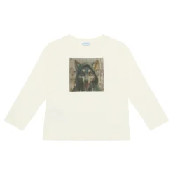Wolf Graphic Long-Sleeved T-Shirt