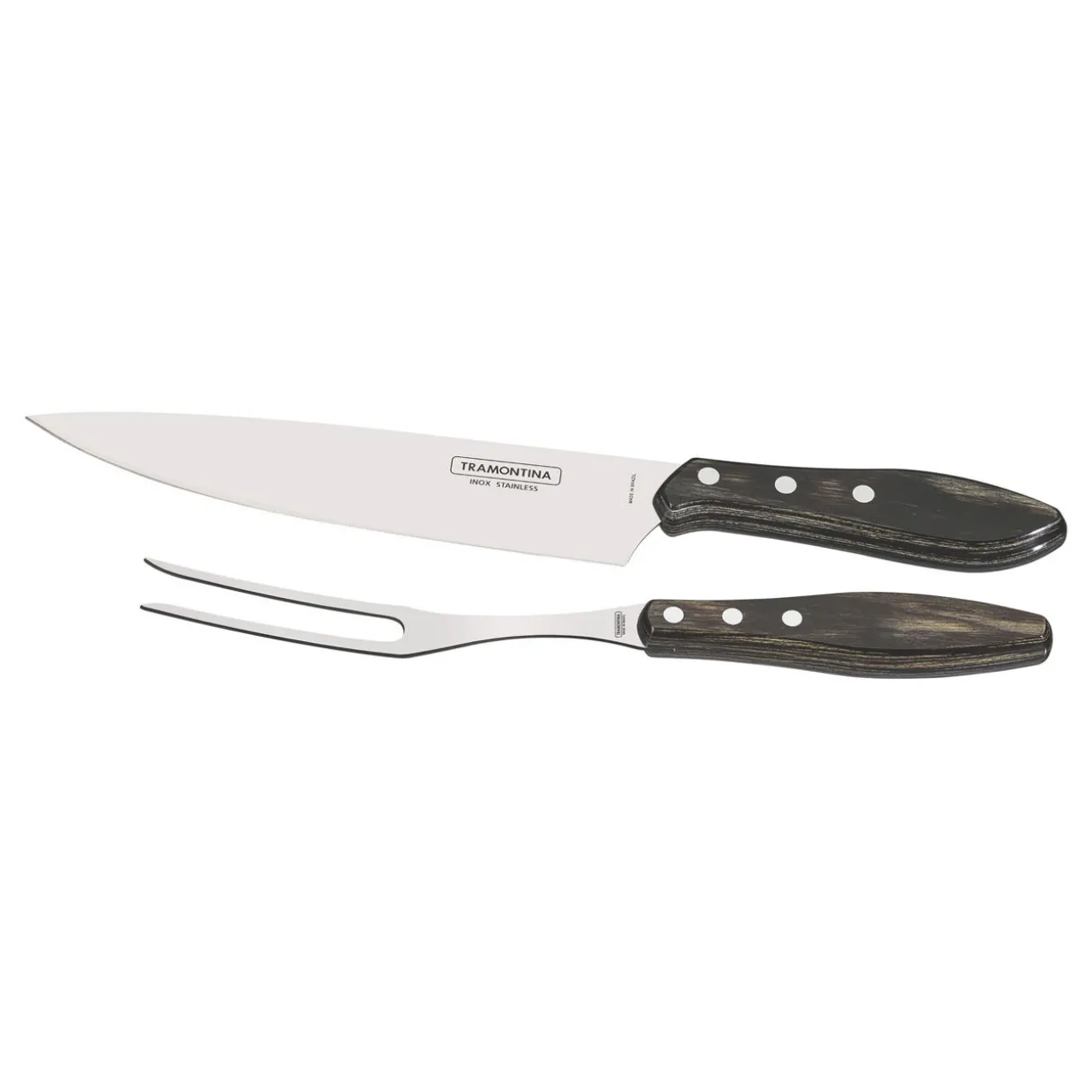 Wooden Handle Two Piece Carving Set