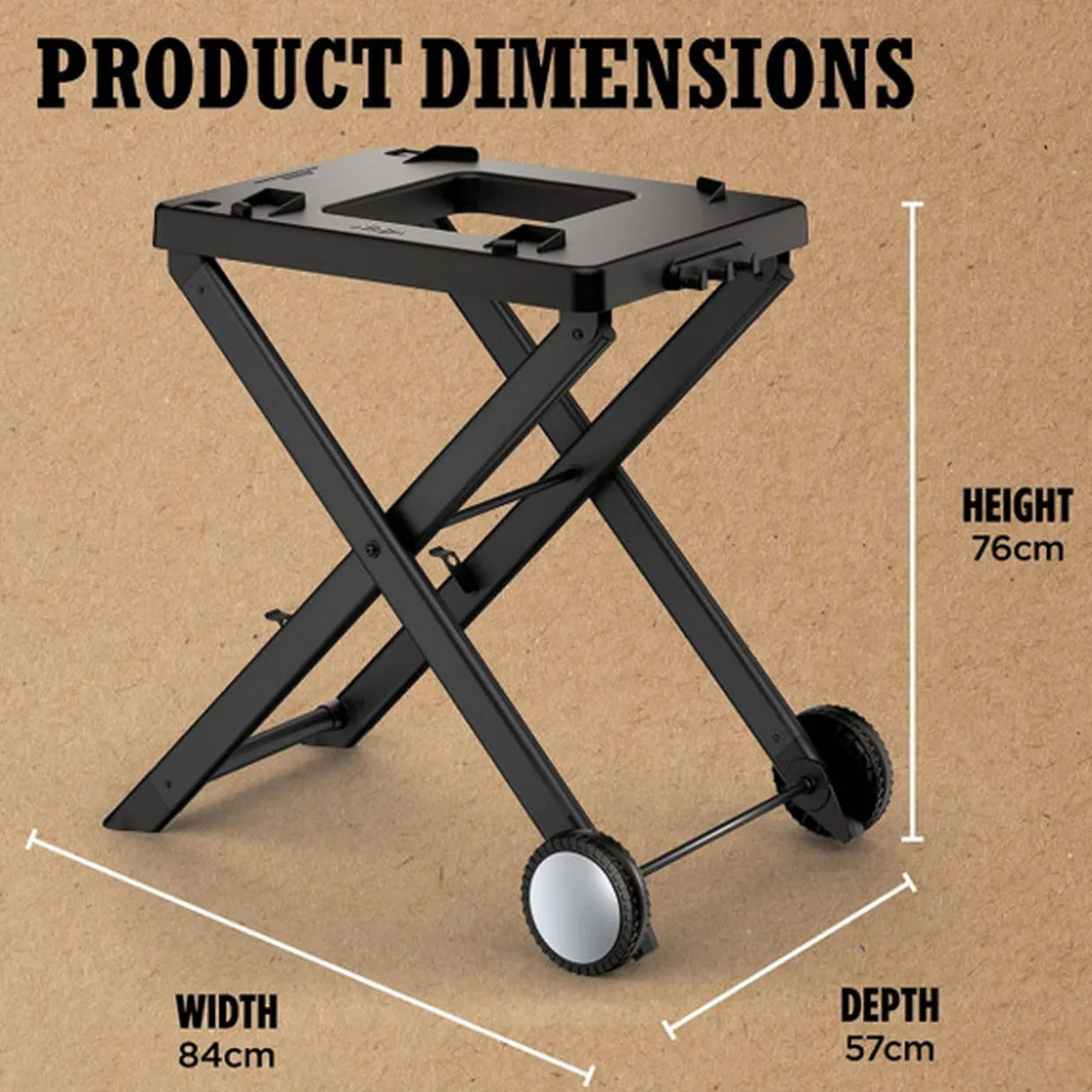 Woodfire Electric BBQ Grill Stand