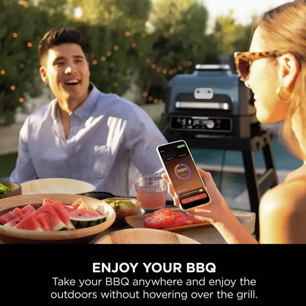 Woodfire Pro Connect XL Electric BBQ Grill & Smoker