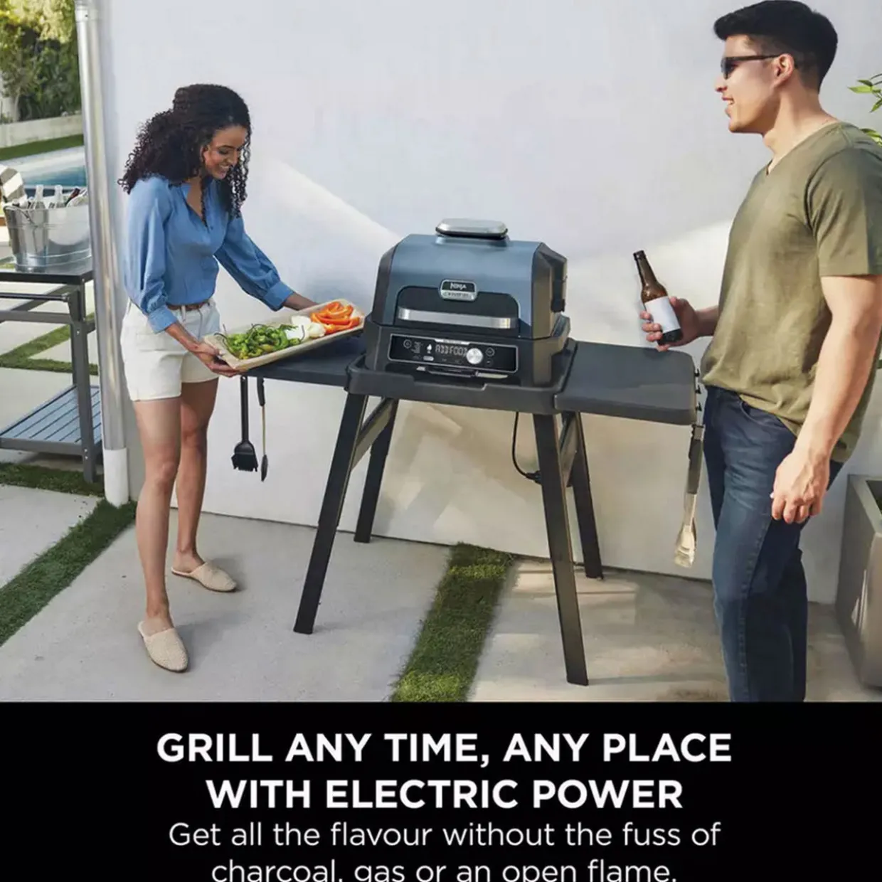 Woodfire Pro Connect XL Electric BBQ Grill & Smoker