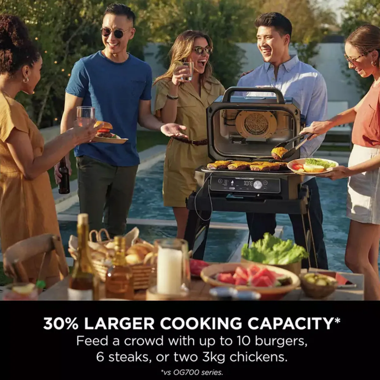 Woodfire Pro Connect XL Electric BBQ Grill & Smoker