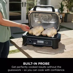 Woodfire Pro XL Electric BBQ Grill & Smoker with Smart Cook