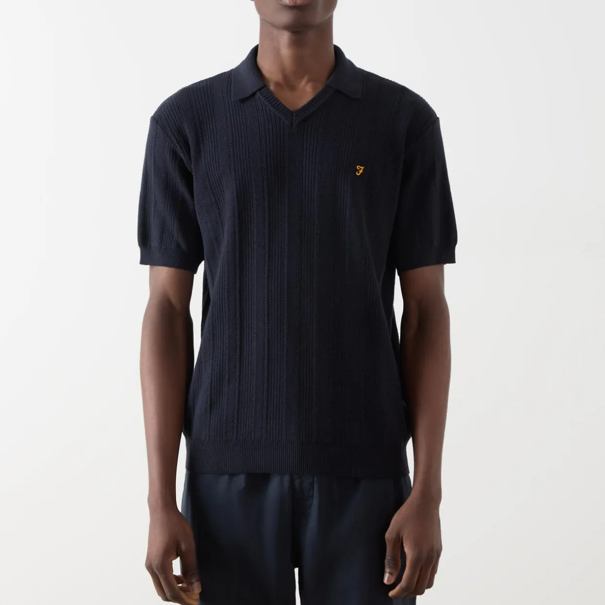 Woodford Logo Knitted Polo Shirt
