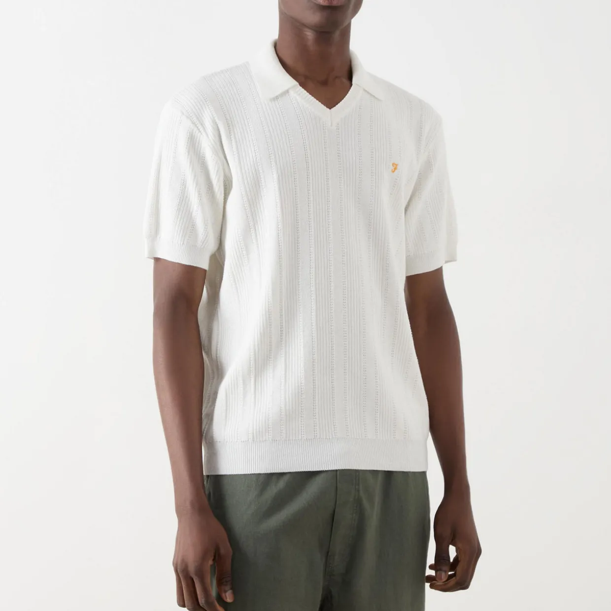 Woodford Logo Knitted Polo Shirt