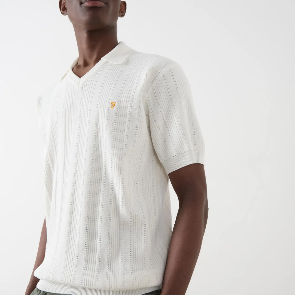 Woodford Logo Knitted Polo Shirt