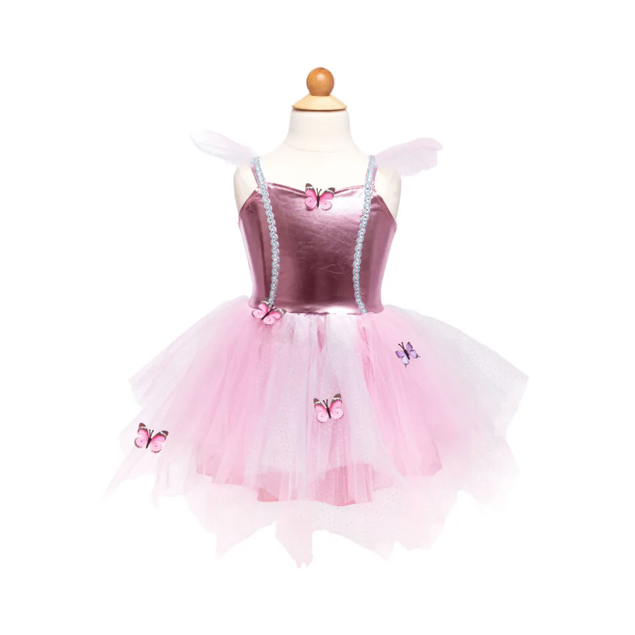 Woodland Butterfly Dress & Headpiece Two-Piece Set