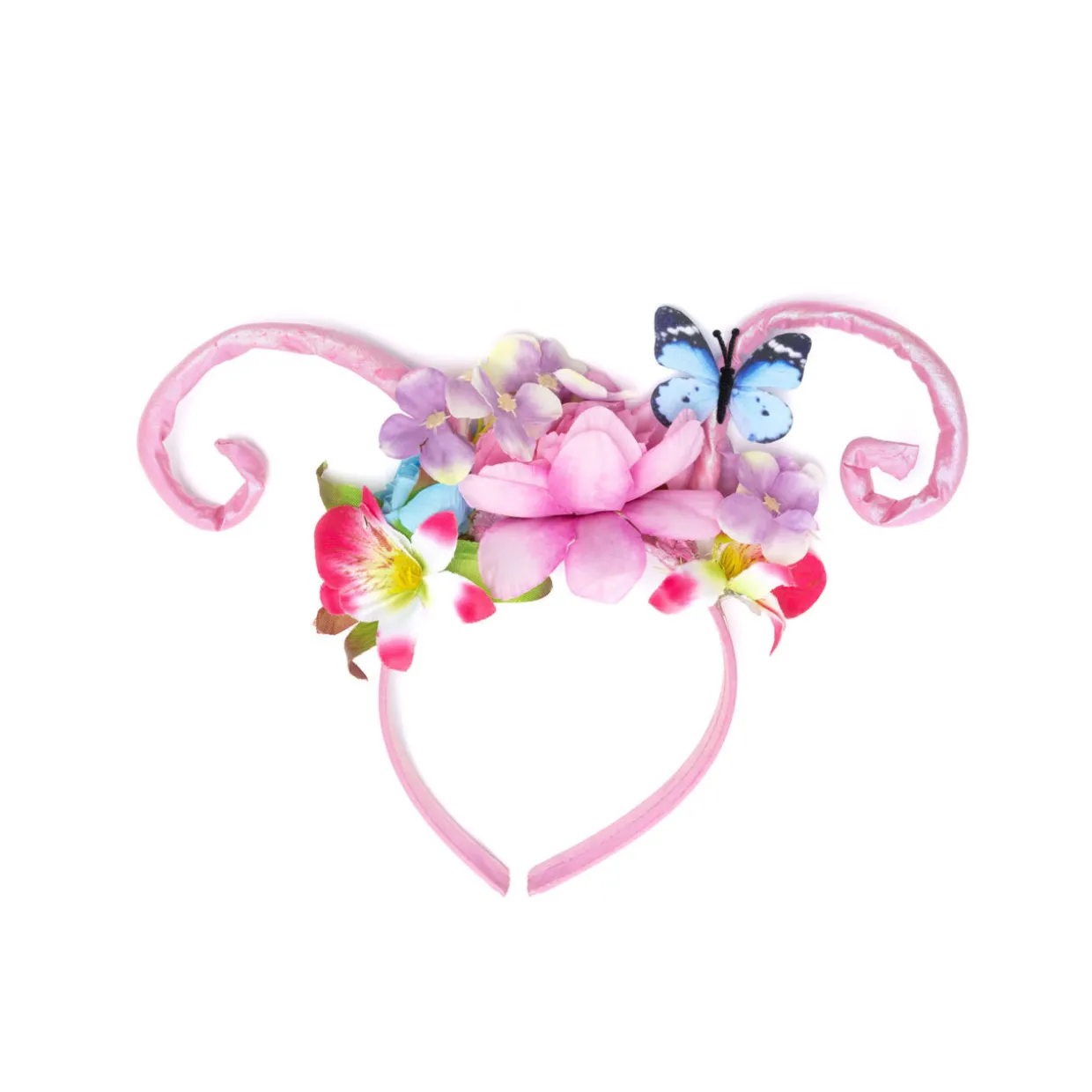 Woodland Butterfly Dress & Headpiece Two-Piece Set