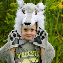 Woodland Storybook Wolf Cape