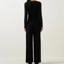 Wrap Wide Leg Jumpsuit
