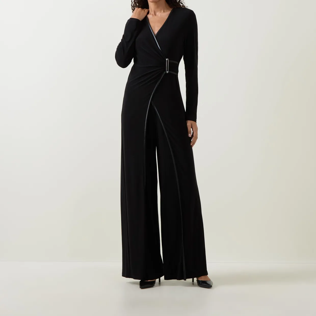 Wrap Wide Leg Jumpsuit