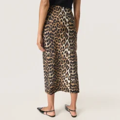 Xala Leopard Pencil Skirt