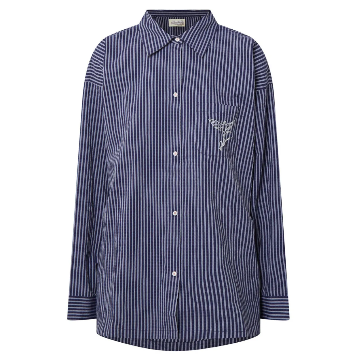 Yew Striped Pyjama Shirt