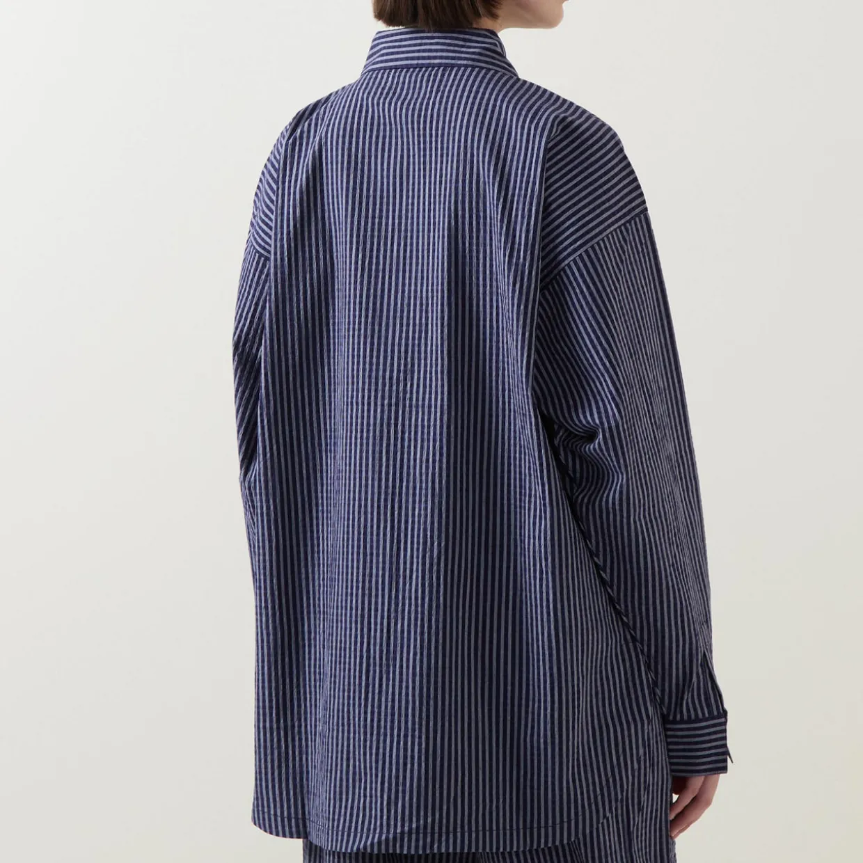 Yew Striped Pyjama Shirt