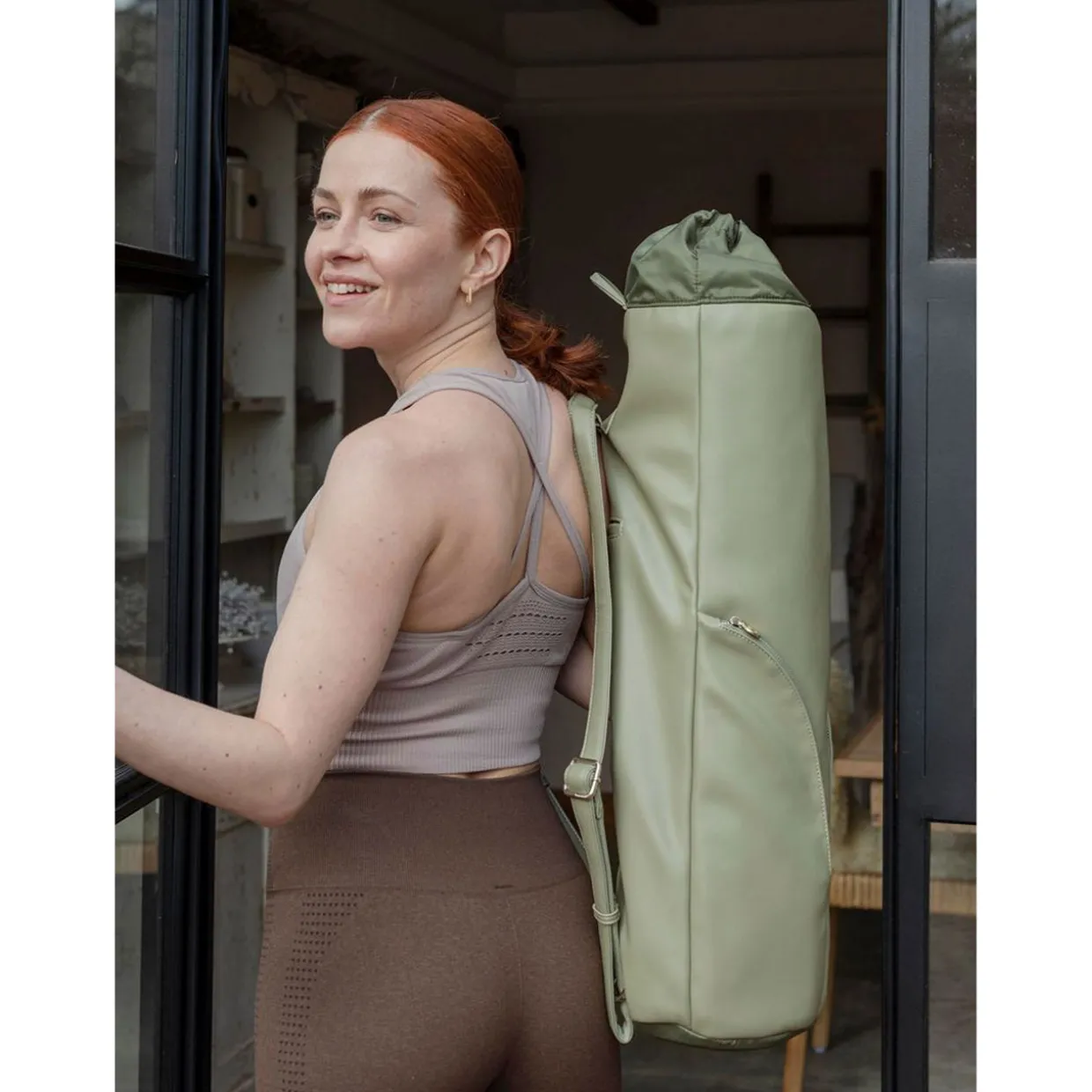 Yoga Bag Moss Green