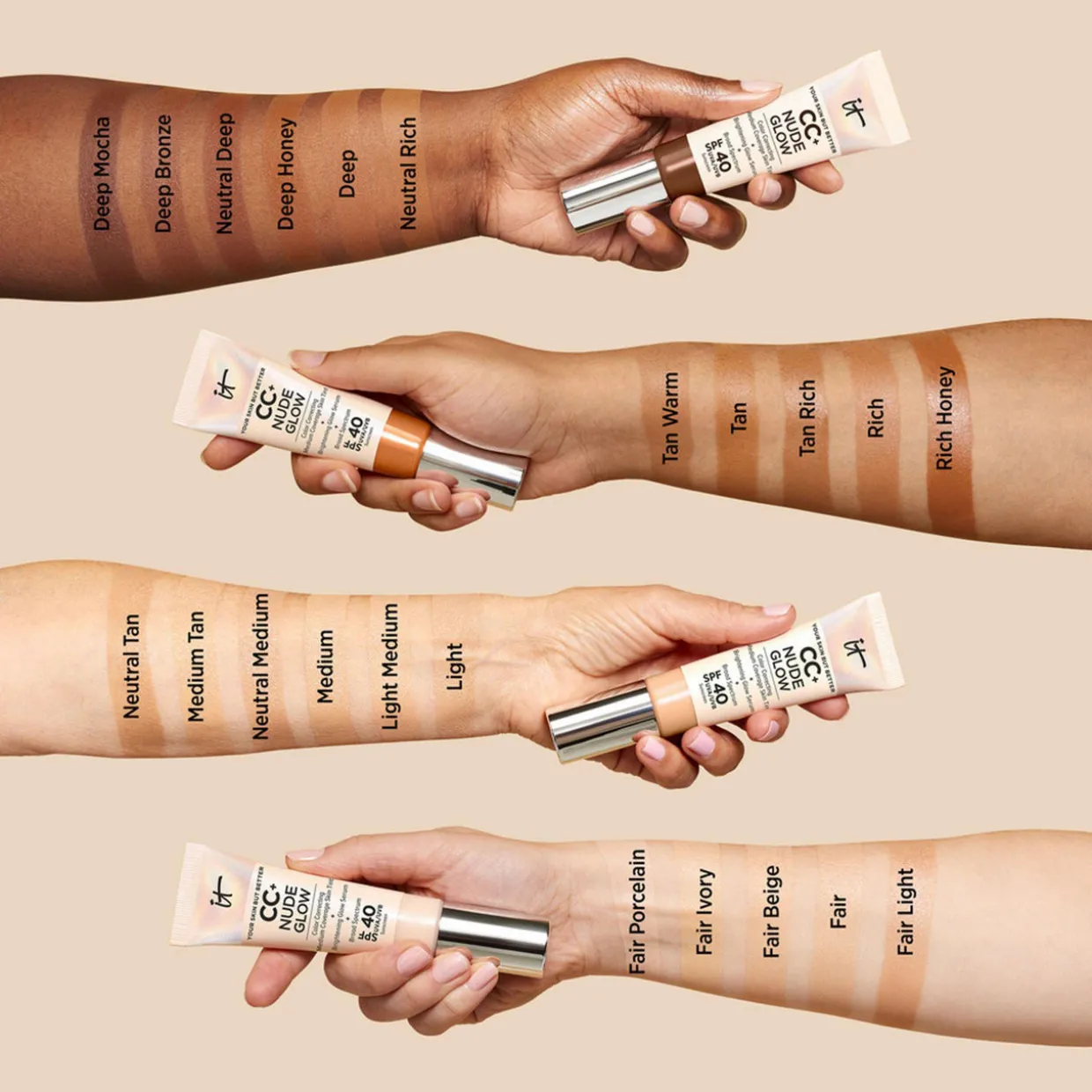 Your Skin But Better CC+ Nude Glow with SPF 40