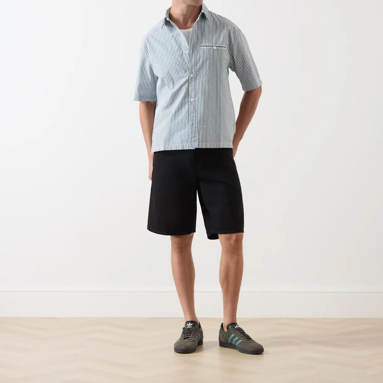 Zandt Pinstripe Casual Shirt