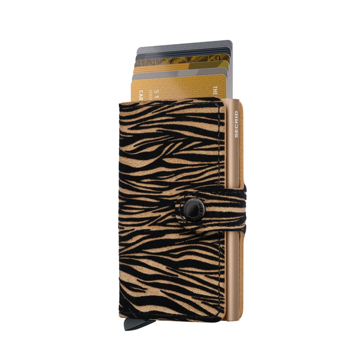 Zebra Leather Mini Wallet