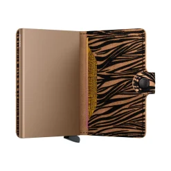 Zebra Leather Mini Wallet