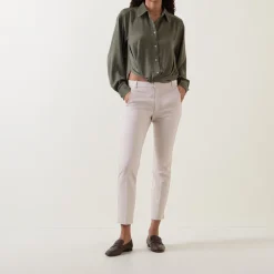 Zella Cropped Straight Leg Trousers