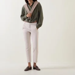 Zella Cropped Straight Leg Trousers