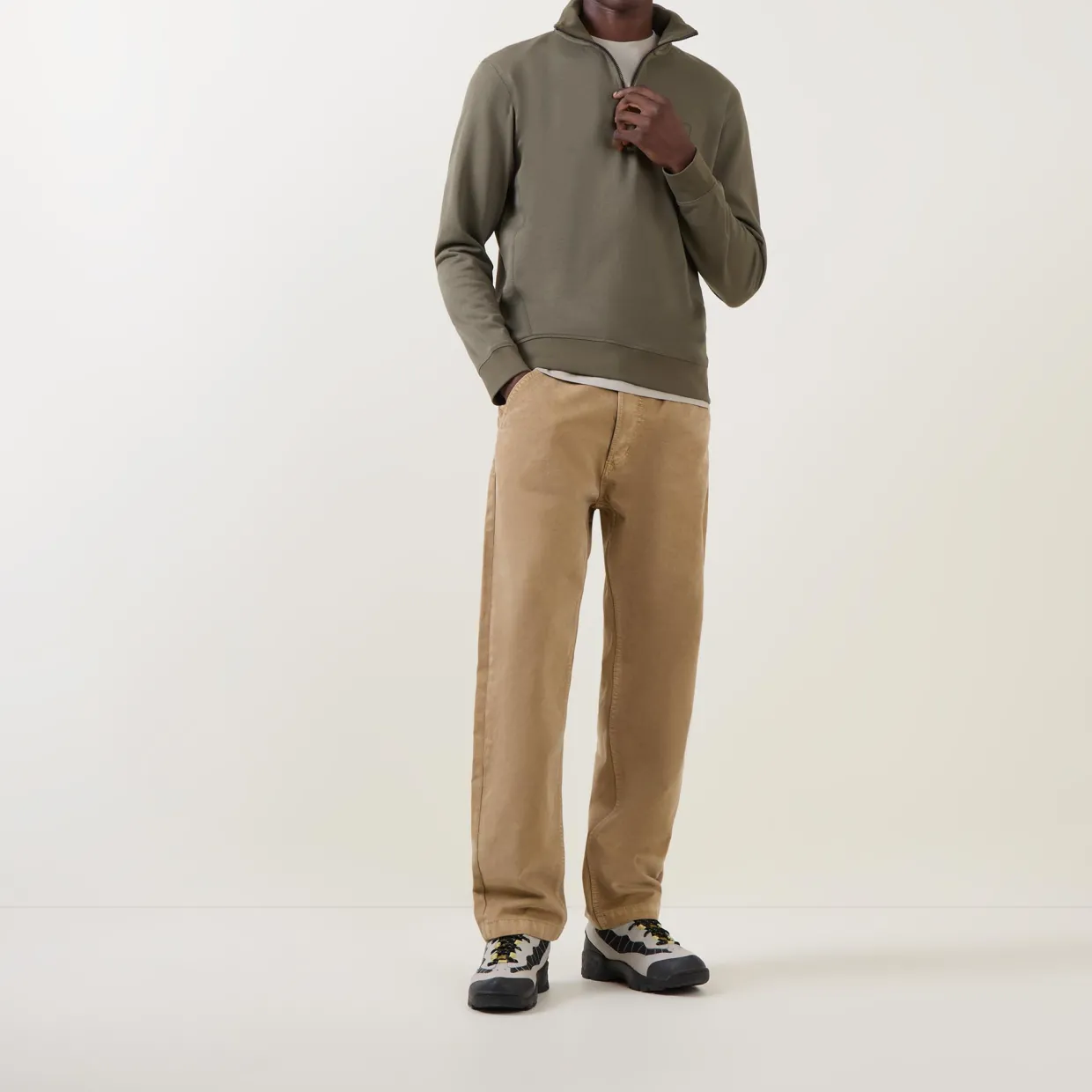 Zetrust Half-Zip Sweater