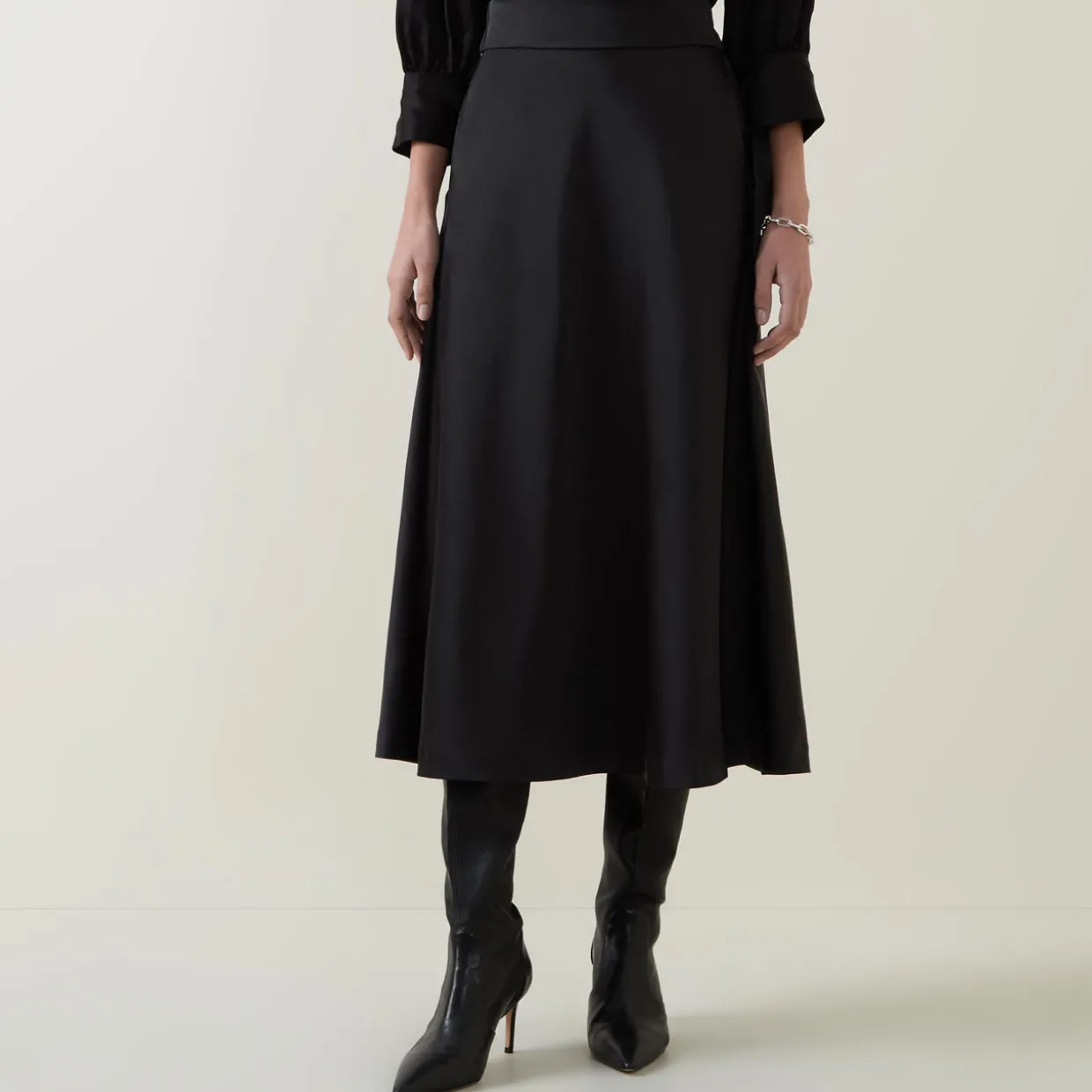 Zilky Flared Skirt