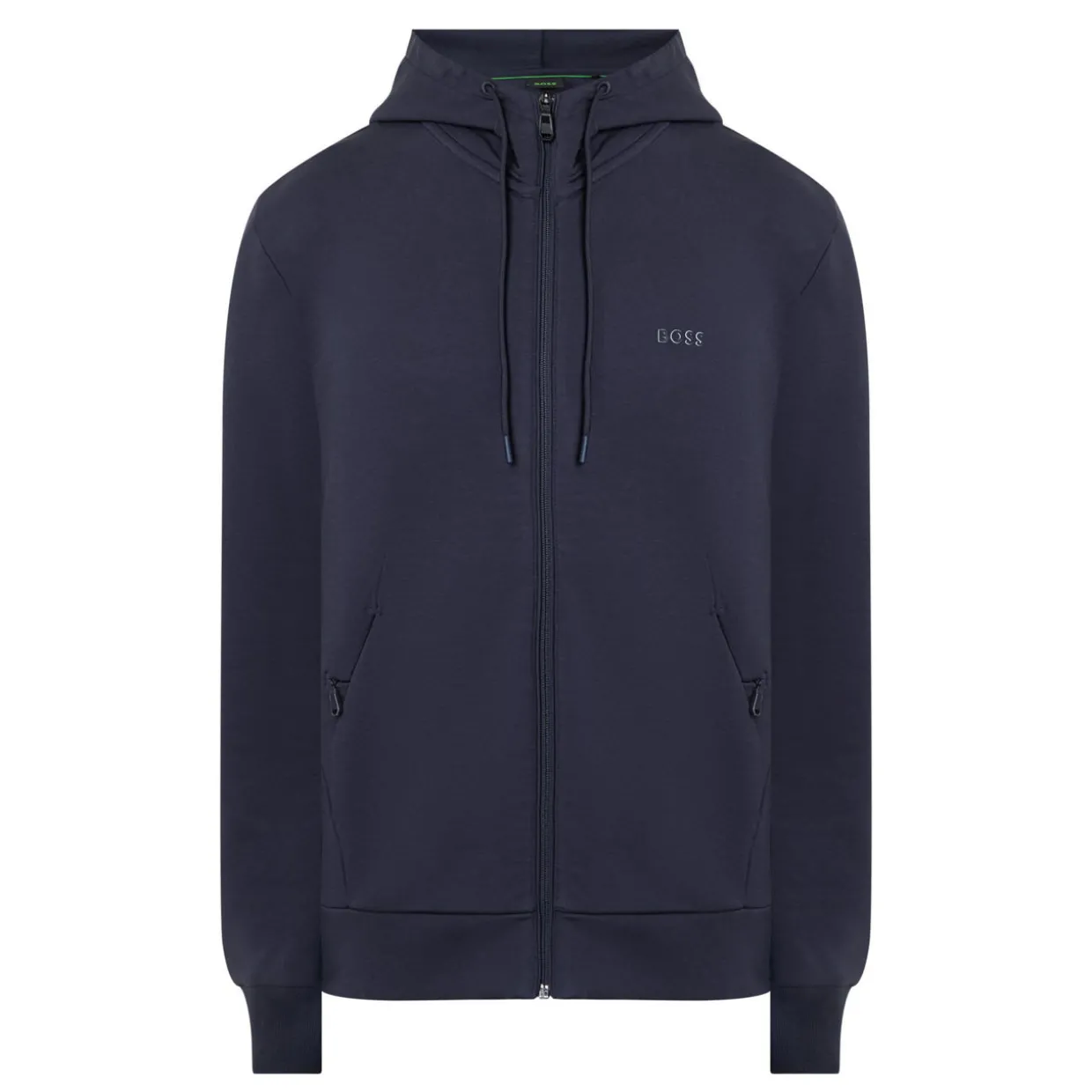 Zip-Up Logo Hoodie