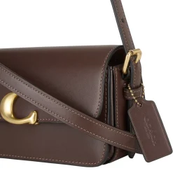 Zoe Logo Shoulder Bag