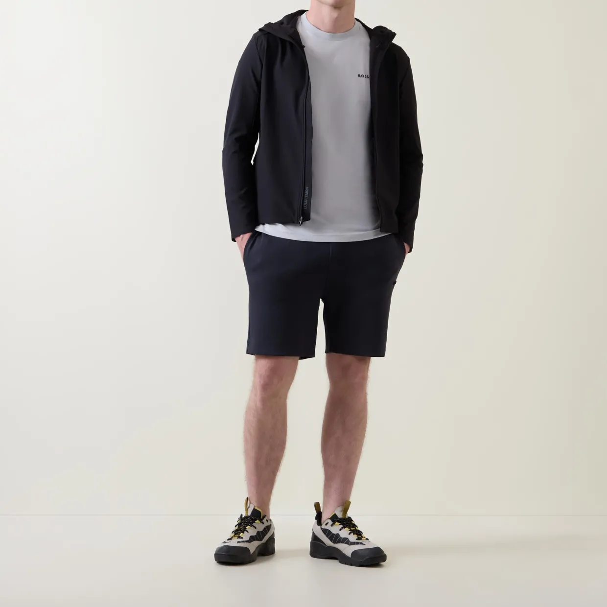 Zone Logo Drawstring Shorts